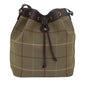 Burberry Nova Brand Canvas Green Shoulder Bag