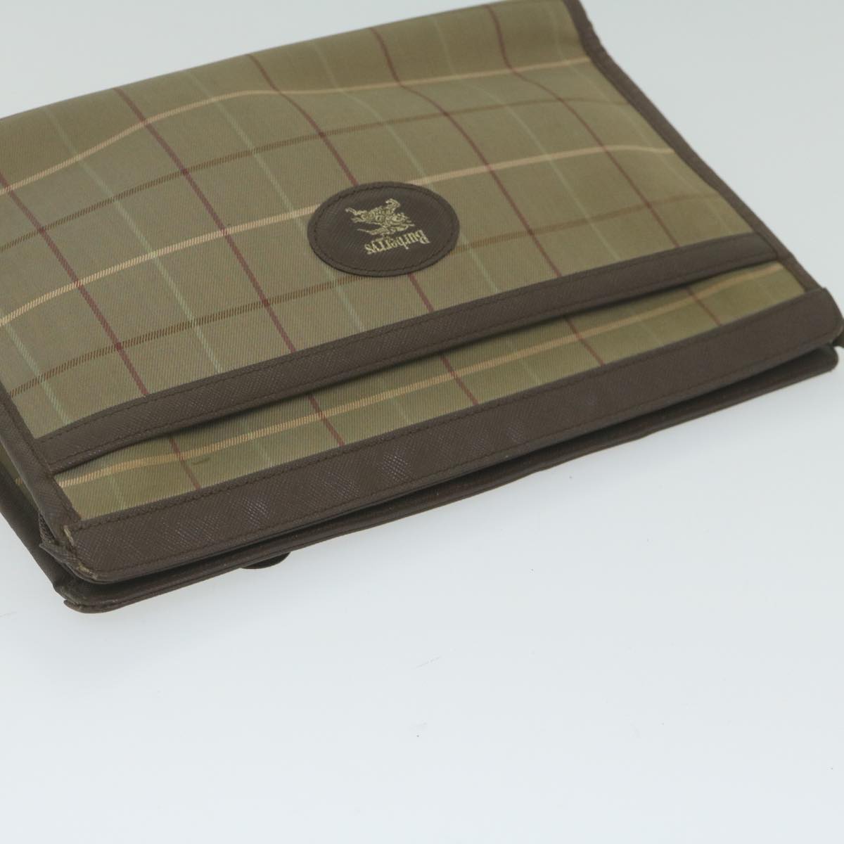 Burberry Brand Brown Clutch Bag Style 4