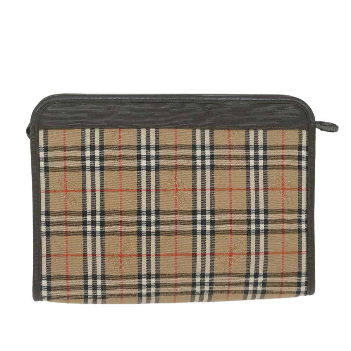Burberry Brand White Clutch Bag