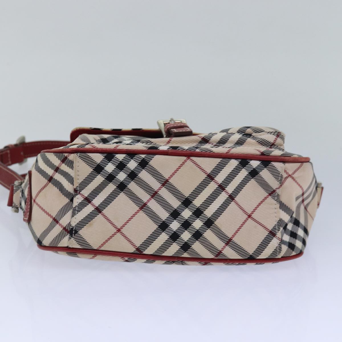 Burberry Nova Brand Canvas White Shoulder Bag Style 52