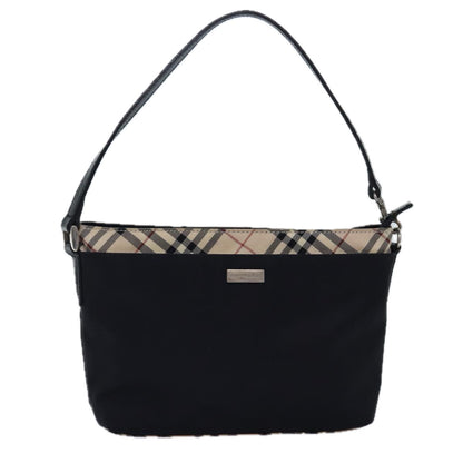 Burberry Nova Brand Check Black Shoulder Bag