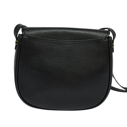 Burberry Black Leather Shoulder Bag ( )
