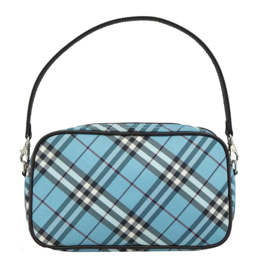 Burberry Blue Label Blue Canvas Clutch Bag ( )