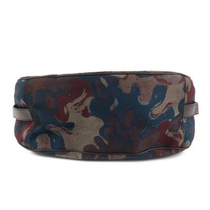 Christian Dior Canvas Leather Saddle Flap Camouflage Messenger Bag Rovelle Bags