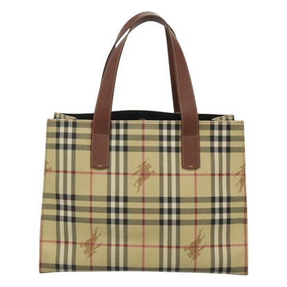 Burberry Nova Check Beige Canvas Tote Bag ( )