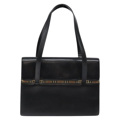 Burberry Black Leather Handbag ( )