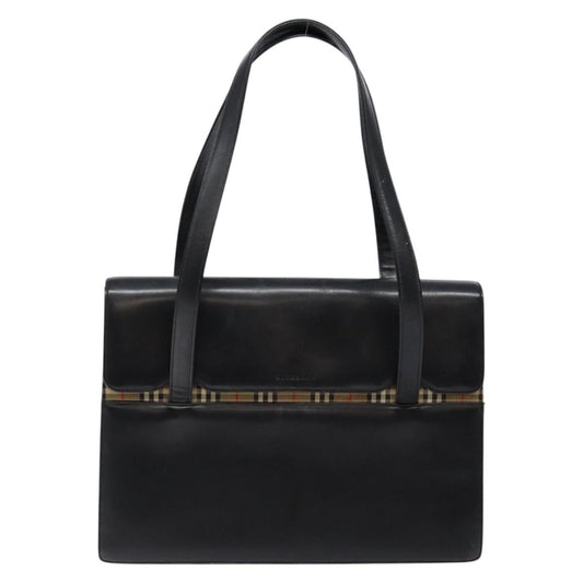 Burberry Black Leather Handbag ( )