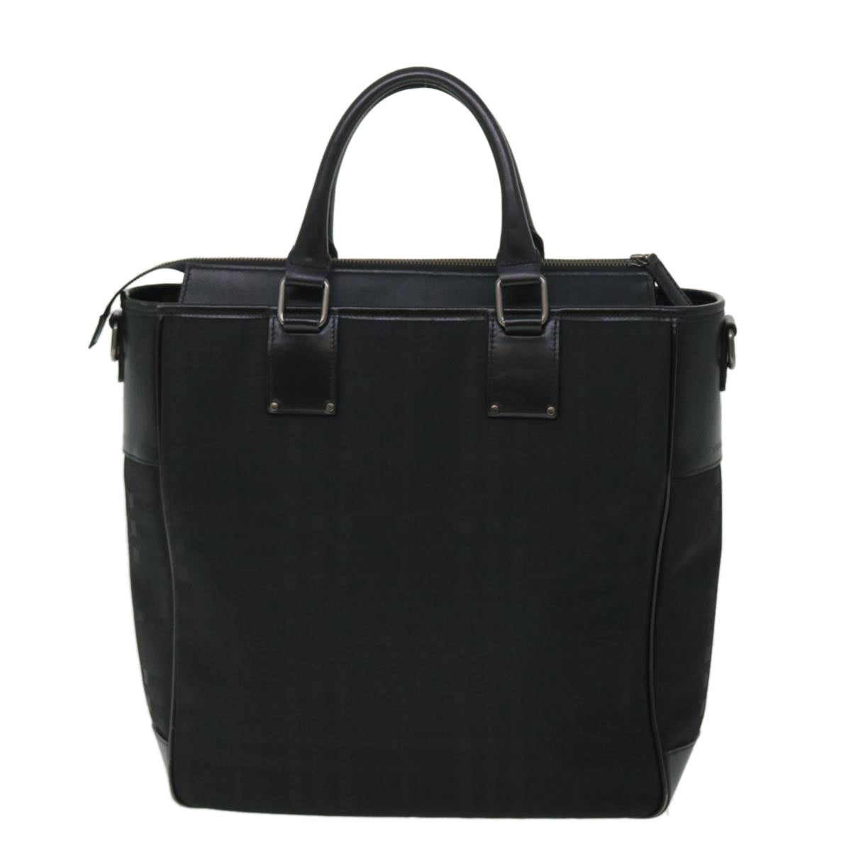 Burberry Backpack Brand Canvas Black