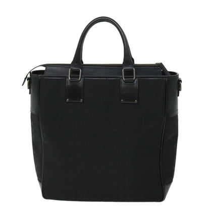Burberry Backpack Brand Canvas Black