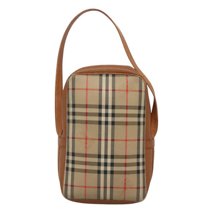 Burberry Nova Check Beige Canvas Shoulder Bag ( )