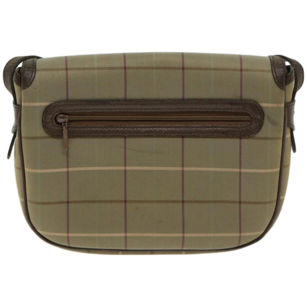 Burberry Nova Brand Canvas White Shoulder Bag Style 17