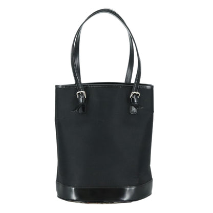 Burberry Nova Check Black Leather Tote Bag ( )