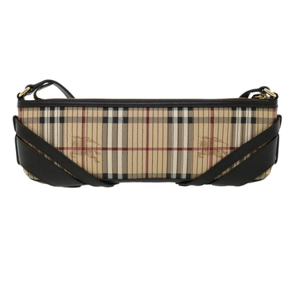 Burberry Nova Brand Canvas White Shoulder Bag Style 22