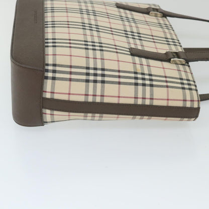 Burberry Nova Brand Check White Tote Bag Style 3