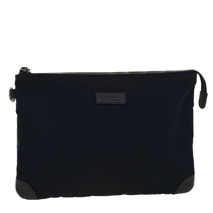Burberry Label Brand Black Clutch Bag