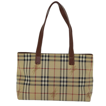 Burberry Nova Brand Canvas White Tote Bag Style 5