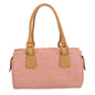 Burberry Brand Canvas Pink Shoulder Bag