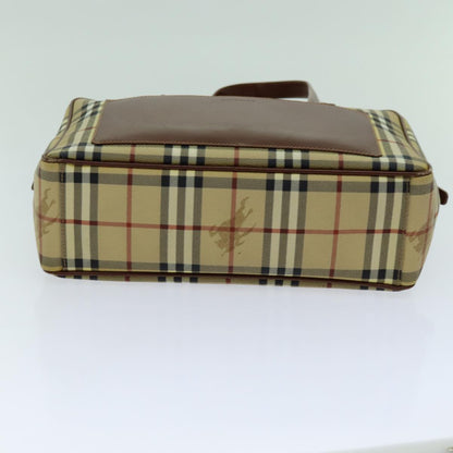 Burberry Nova Brand Canvas White Shoulder Bag Style 14