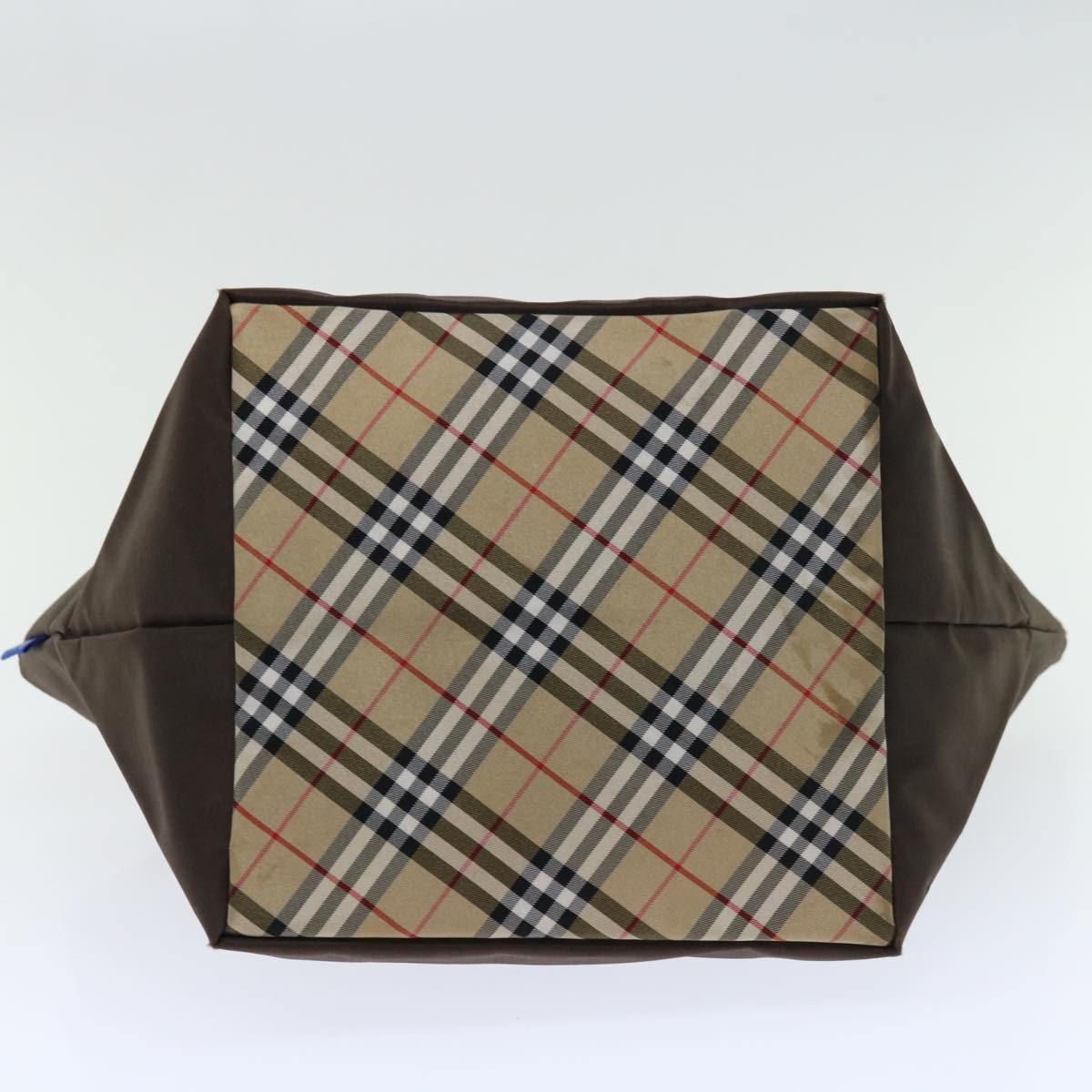 Burberry Nova Brand Check Brown Tote Bag Style 4