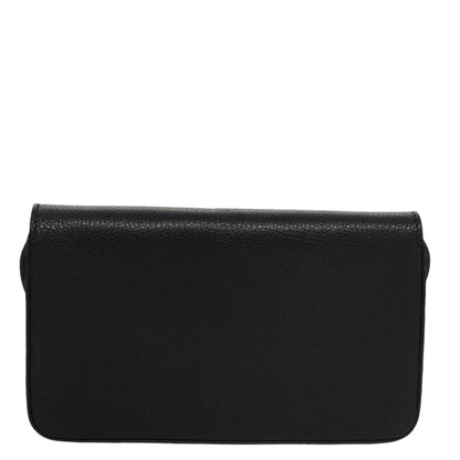 Burberry Black Leather Shoulder Bag ( )