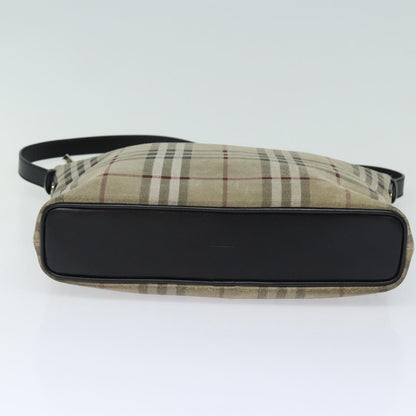 Burberry Nova Brand Suede White Shoulder Bag