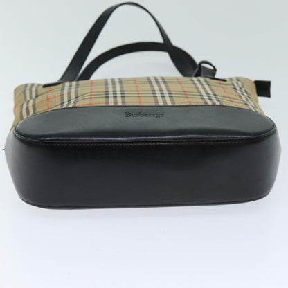 Burberry Nova Brand Canvas White Tote Bag