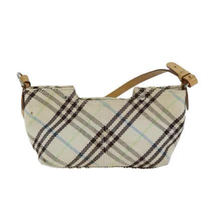 Burberry Nova Brand Canvas White Shoulder Bag Style 6