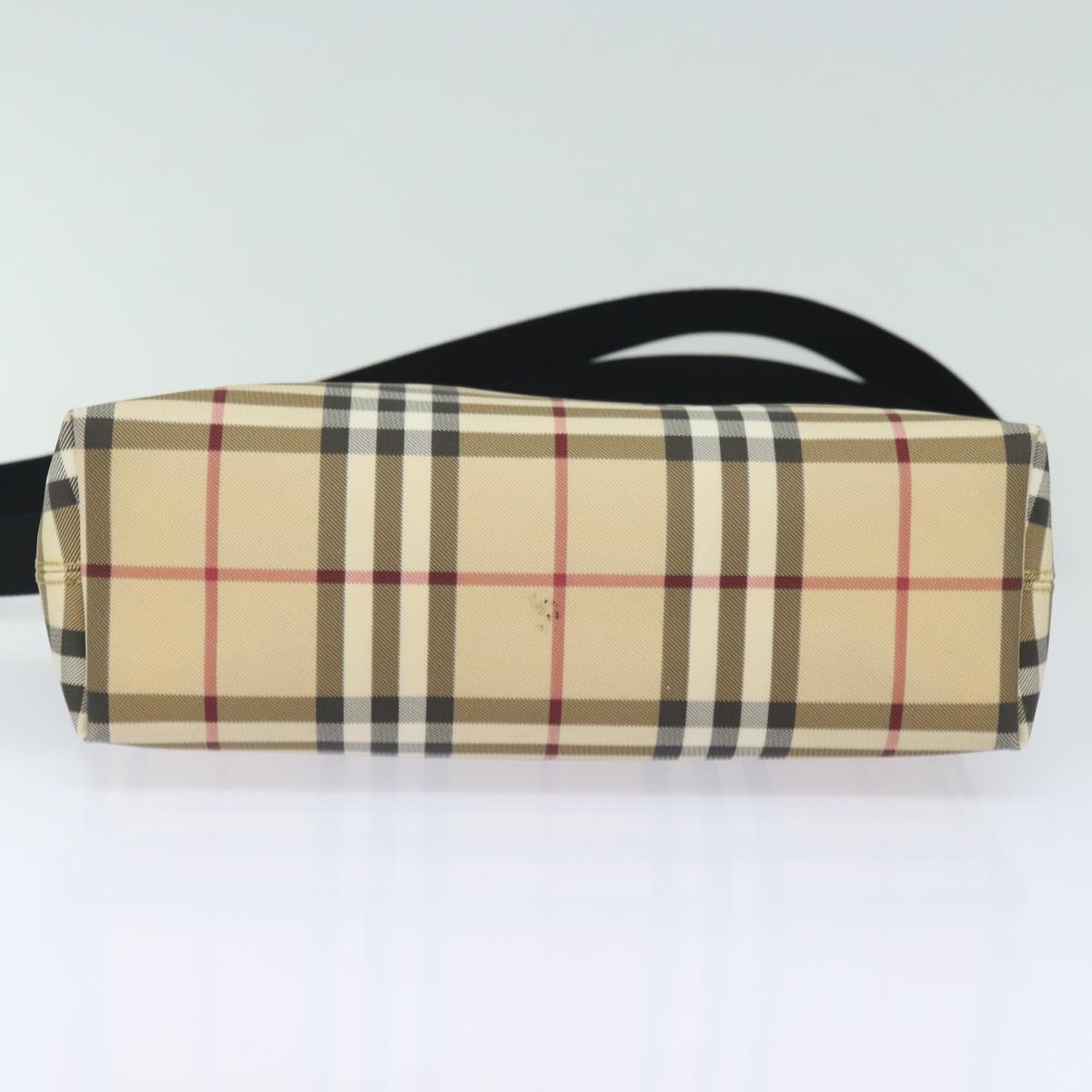 Burberry Nova Brand Canvas White Shoulder Bag Style 59