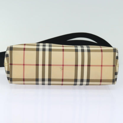 Burberry Nova Brand Canvas White Shoulder Bag Style 59