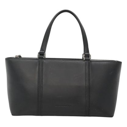 Burberry Black Leather Tote Bag ( )