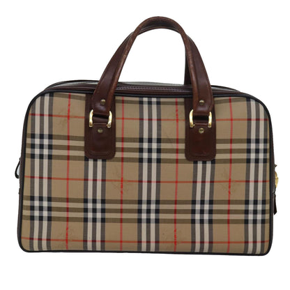 Burberry Beige Canvas Travel Bag ( )