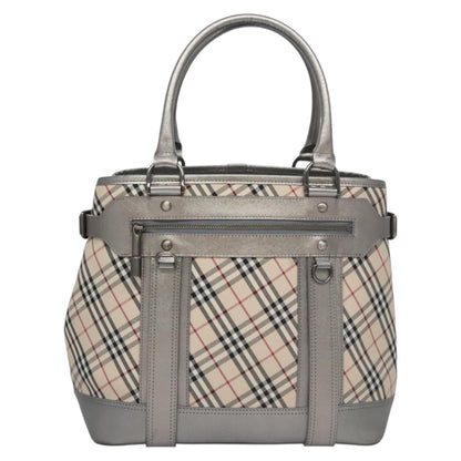 Burberry Nova Check Beige Canvas Tote Bag ( )