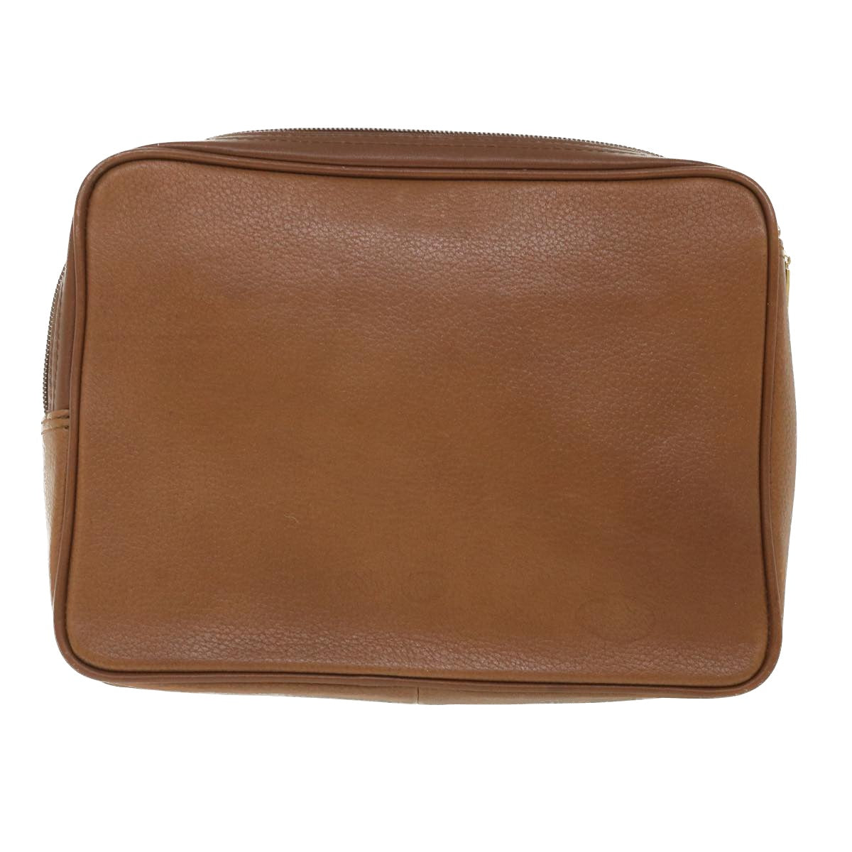 Burberry Brand Leather Brown Clutch Bag Style 7