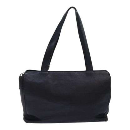 Burberry Brand Leather Black Shoulder Bag Style 6