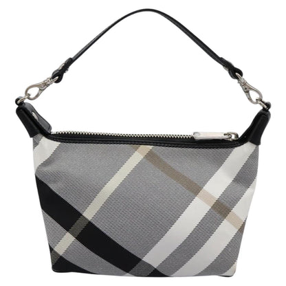 Burberry Nova Check Grey Canvas Clutch Bag ( )
