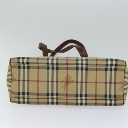 Burberry Nova Brand Canvas White Tote Bag Style 5