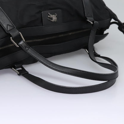 Burberry Nova Check Black Synthetic Tote Bag ( )