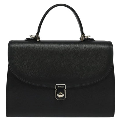 Burberry Black Leather Handbag ( )