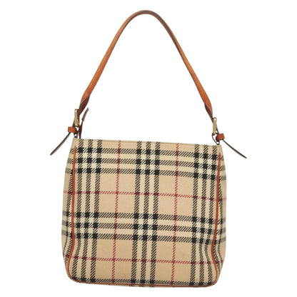 Burberry Nova Check Beige Wool Shoulder Bag ( )