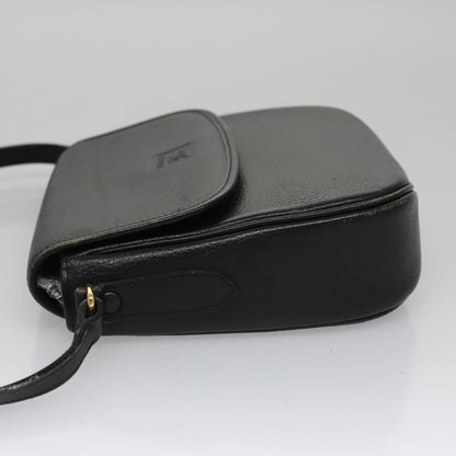 Burberry Black Leather Shoulder Bag ( )
