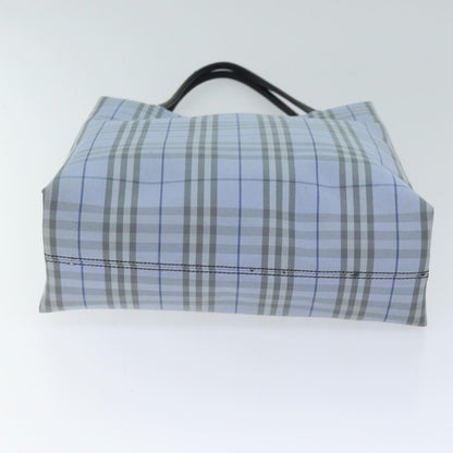 Burberry Nova Brand Canvas Blue Tote Bag