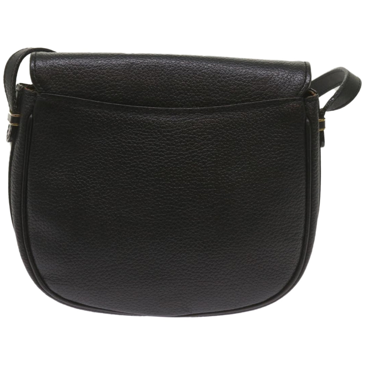 Burberry Brand Leather Black Shoulder Bag Style 3