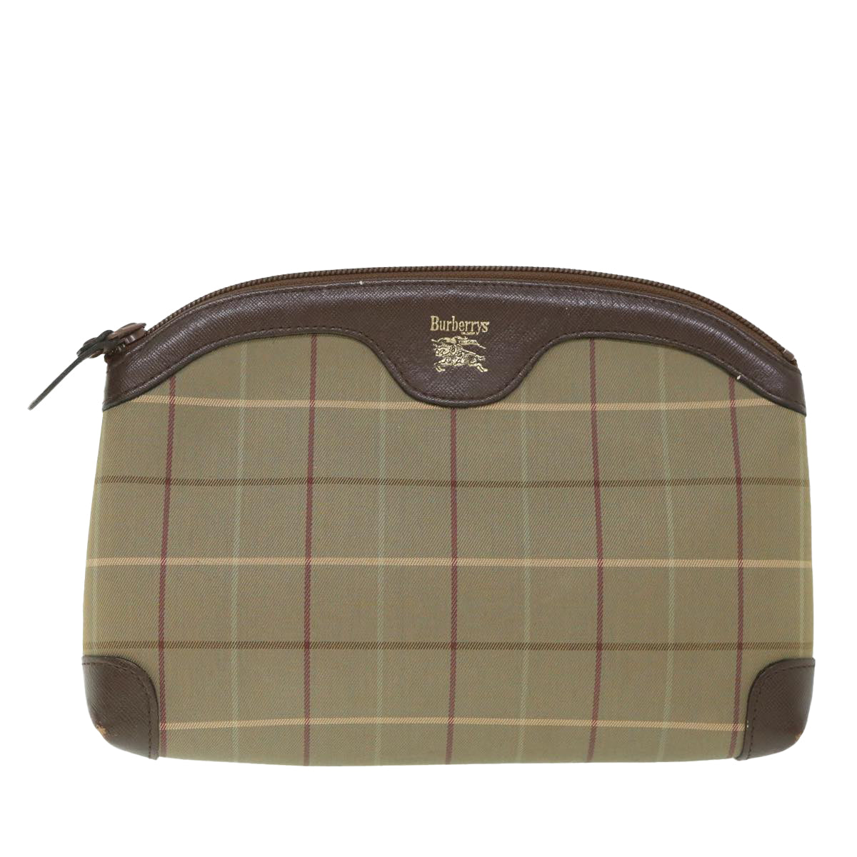 Burberry Brand Brown Clutch Bag Style 3