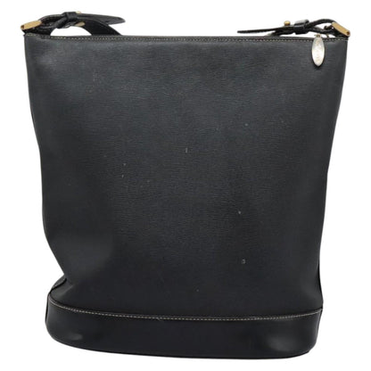 Burberry Black Leather Shoulder Bag ( )