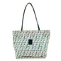 FENDI Zucca Nylon Leather Tote Bag Shoulder Bag Navy Green Rovelle Bags
