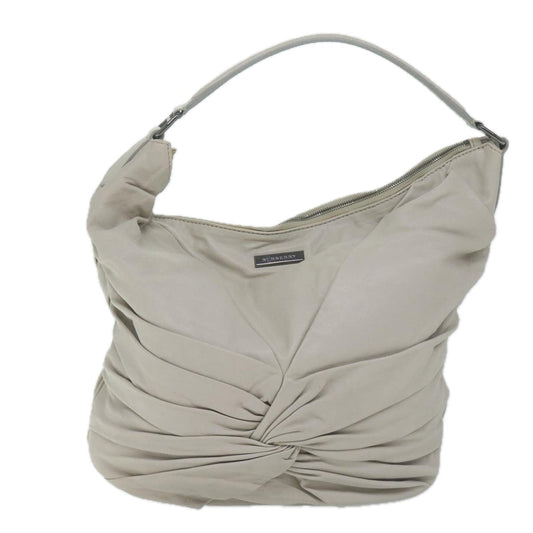 Burberry Brand Leather White Shoulder Bag