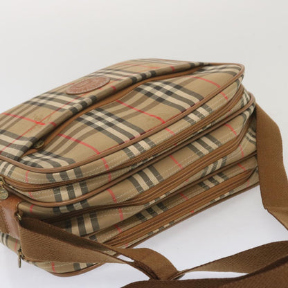 Burberry Nova Brand Canvas White Shoulder Bag Style 10
