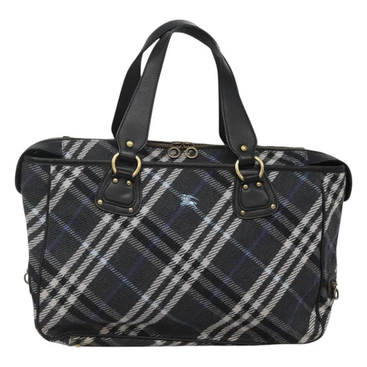 Burberry Blue Label Blue Wool Tote Bag ( )
