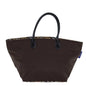 Burberry Nova Brand Check Brown Tote Bag