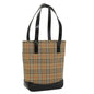 Burberry Brand Canvas Brown Shoulder Bag Style 4